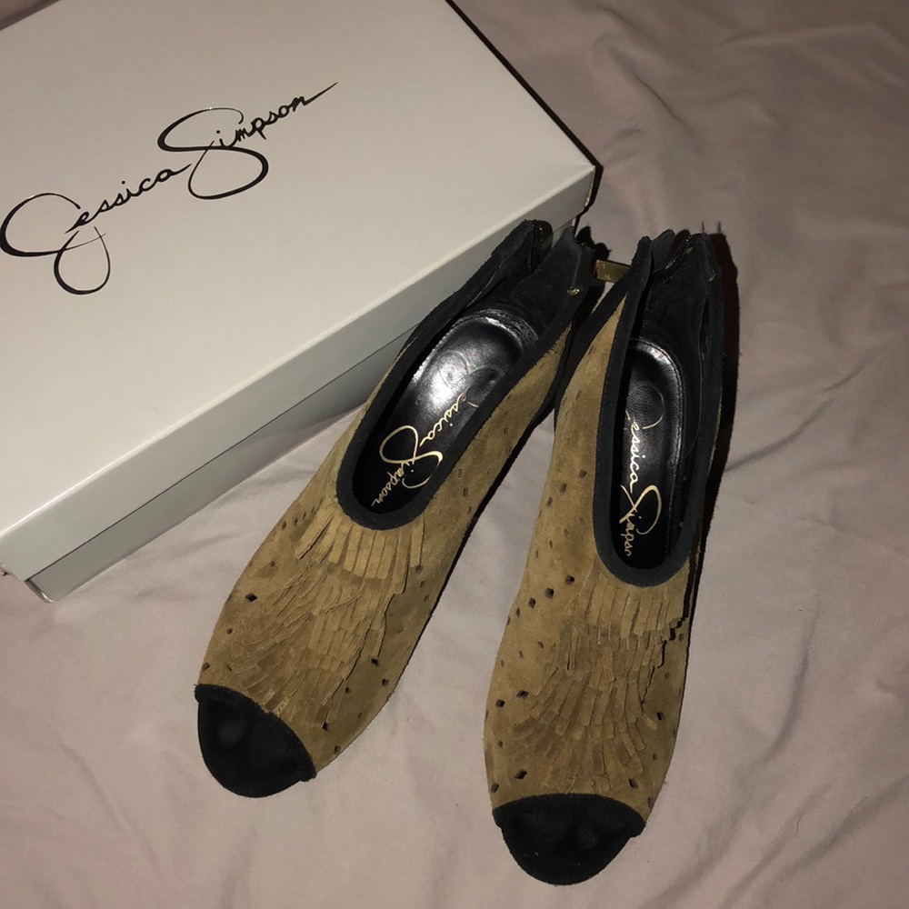 Jessica Simpson Peeped Toe Bootie
